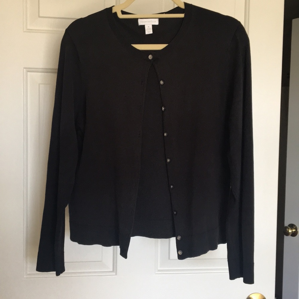 Charter Club women’s button up cardigan
